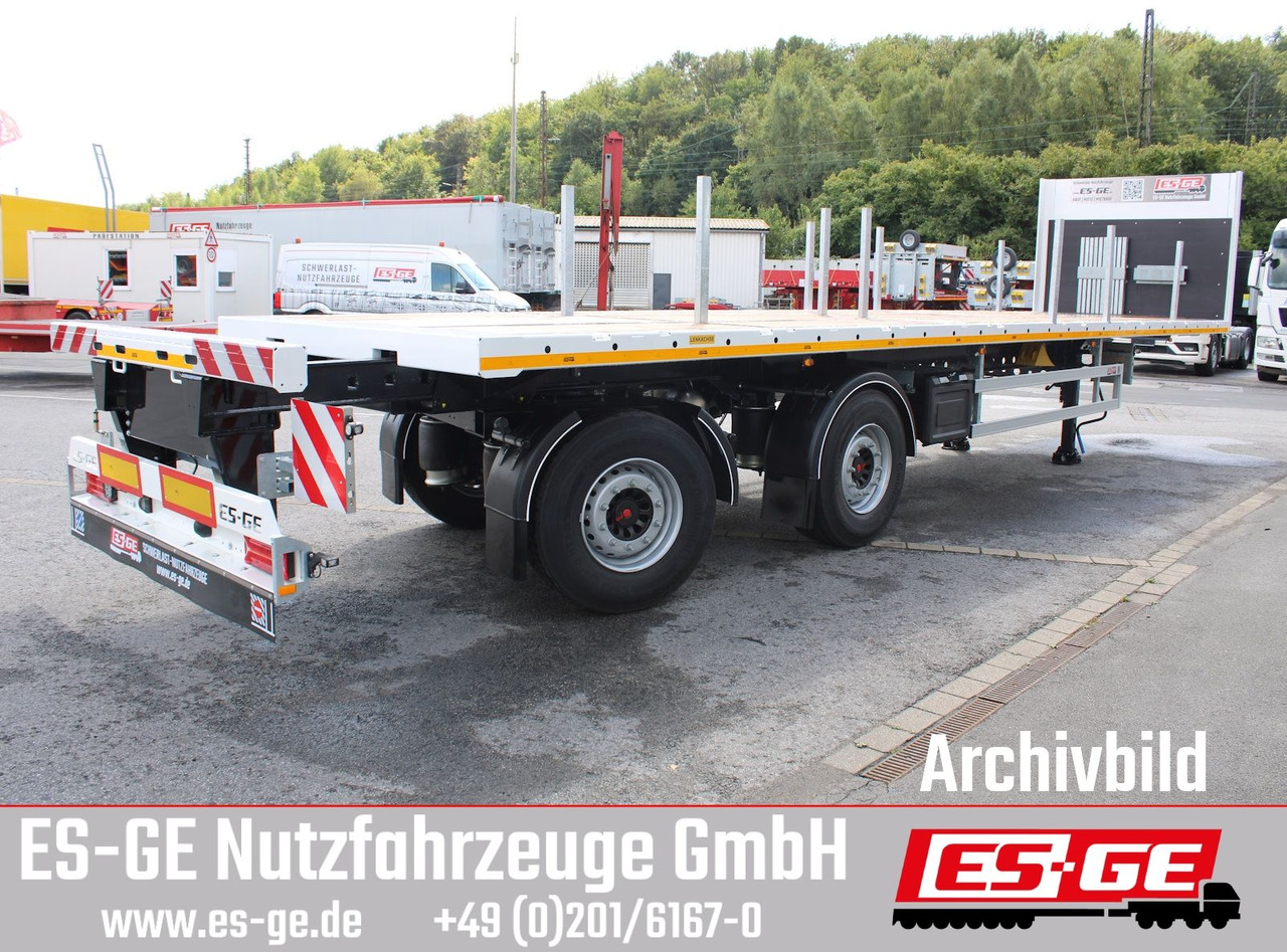 ES-GE 2-Achs-Sattelanhänger - Semi-remorque plateau: photos 3 ES-GE 2-Achs-Sattelanhänger - Semi-remorque plateau: photos 3