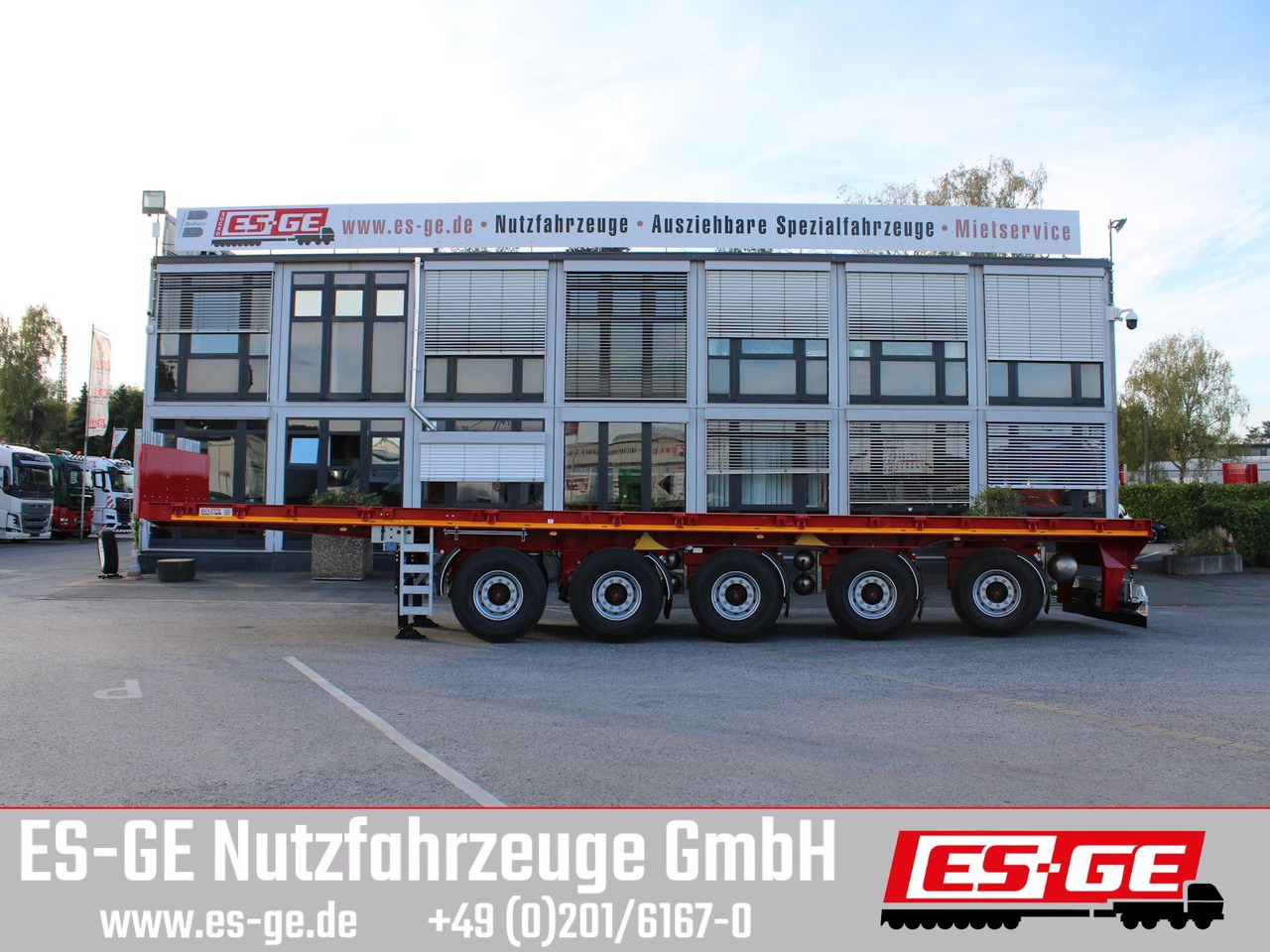 ES-GE 5-Achs-Ballastauflieger - Semi-remorque plateau: photos 5 ES-GE 5-Achs-Ballastauflieger - Semi-remorque plateau: photos 5