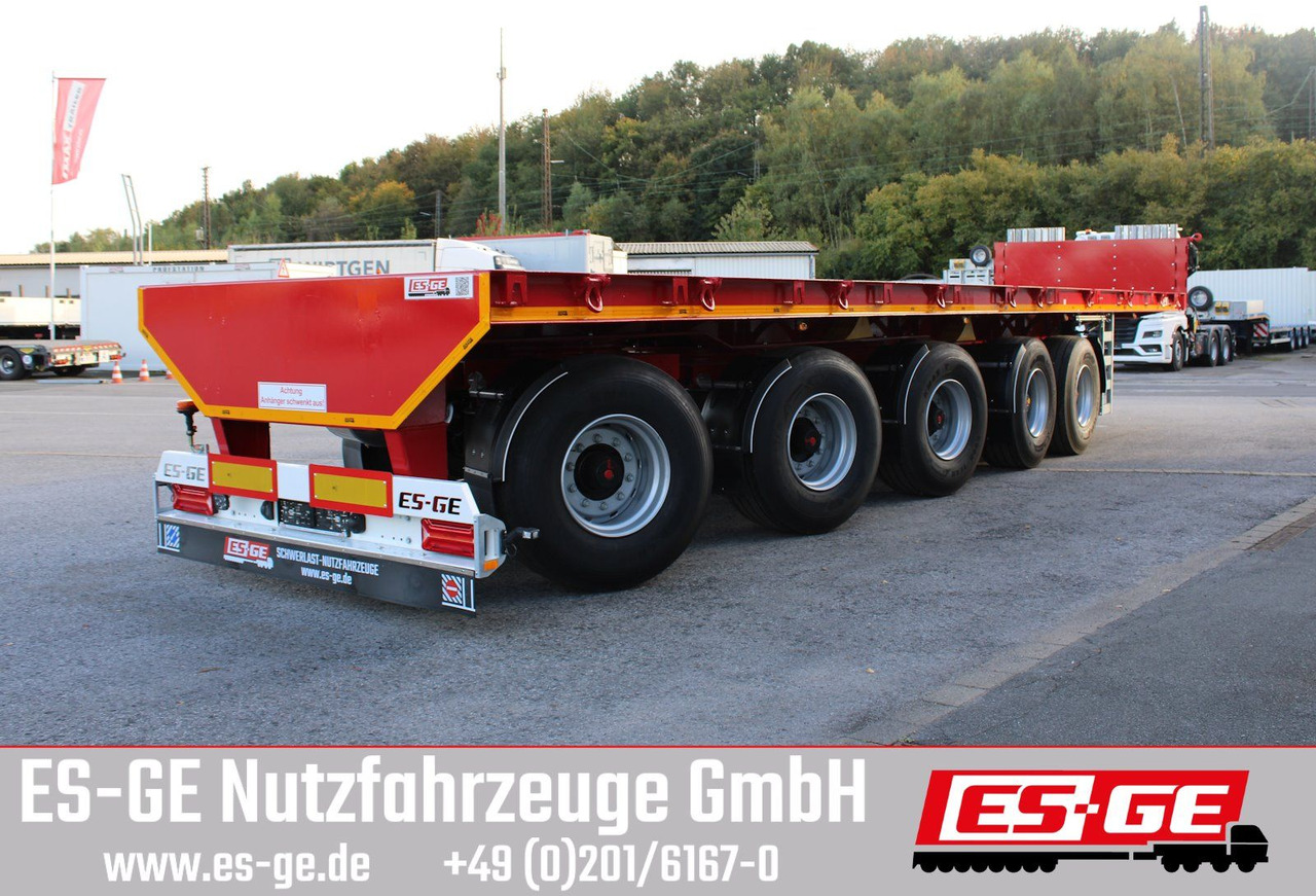 ES-GE 5-Achs-Ballastauflieger - Semi-remorque plateau: photos 2 ES-GE 5-Achs-Ballastauflieger - Semi-remorque plateau: photos 2