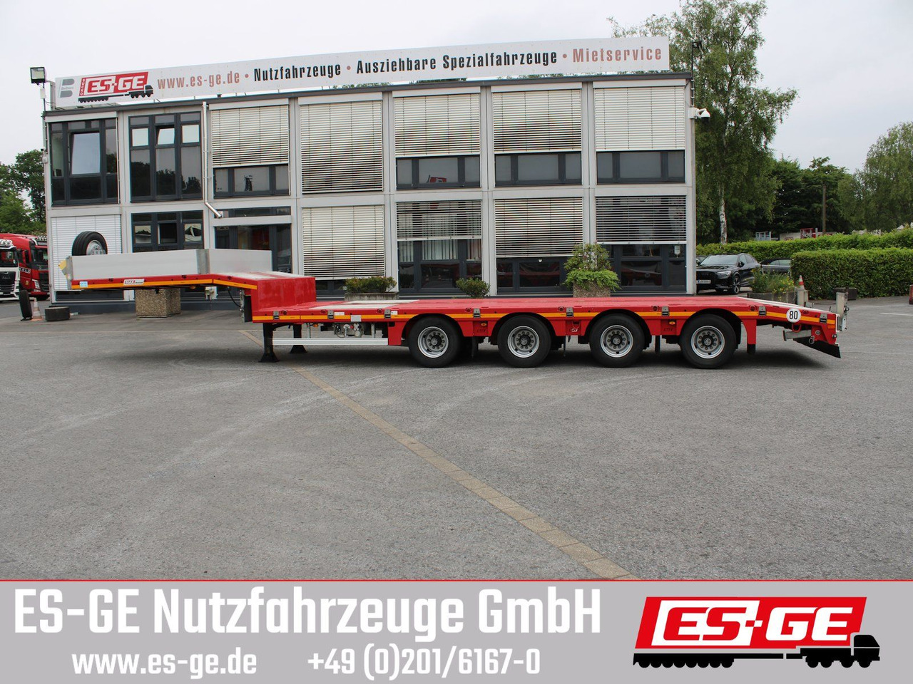 Faymonville MAX Trailer MAX100 Semi-Tieflader - Semi-remorque surbaissé: photos 5 Faymonville MAX Trailer MAX100 Semi-Tieflader - Semi-remorque surbaissé: photos 5