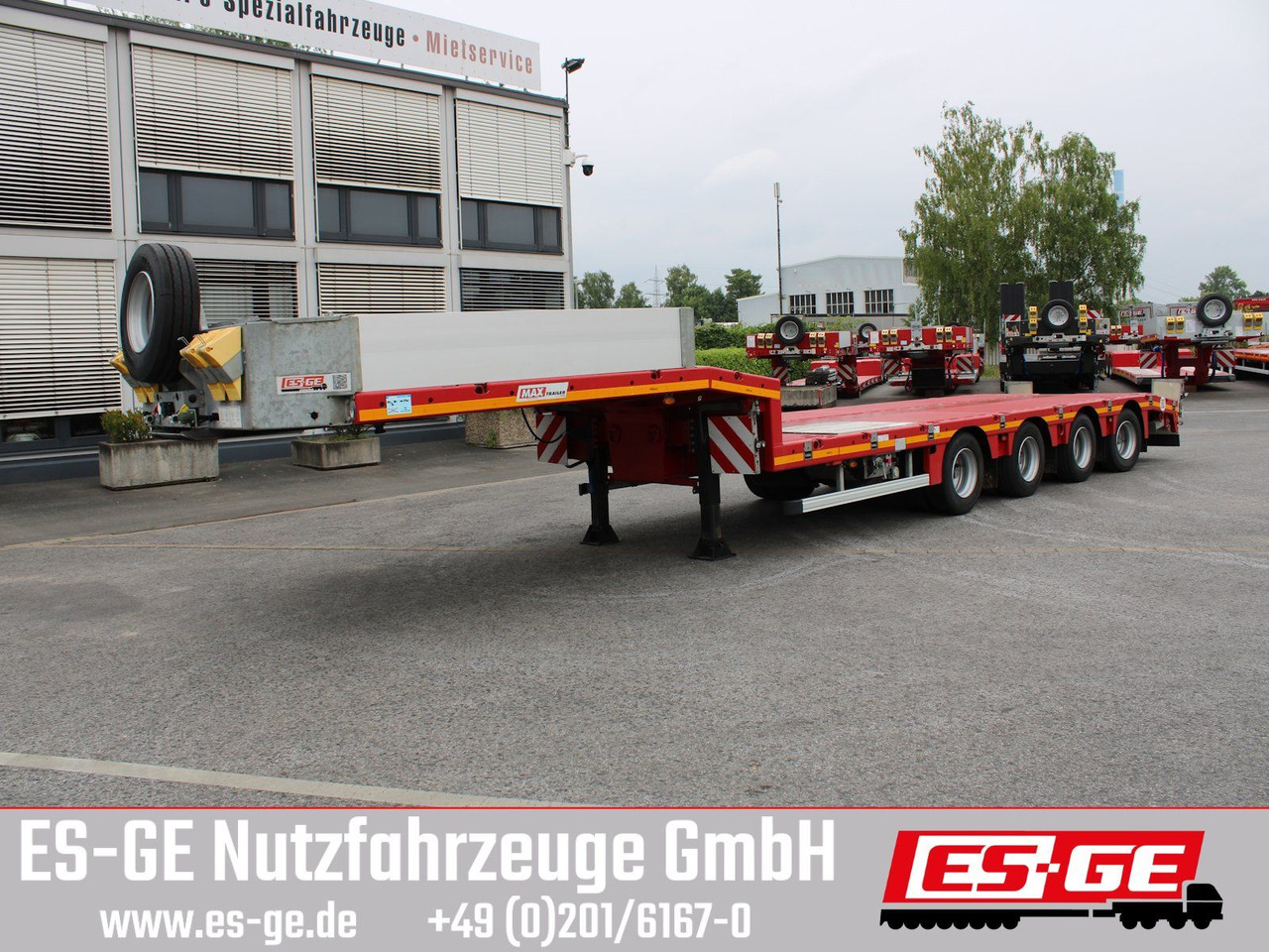 Faymonville MAX Trailer MAX100 Semi-Tieflader - Semi-remorque surbaissé: photos 2 Faymonville MAX Trailer MAX100 Semi-Tieflader - Semi-remorque surbaissé: photos 2
