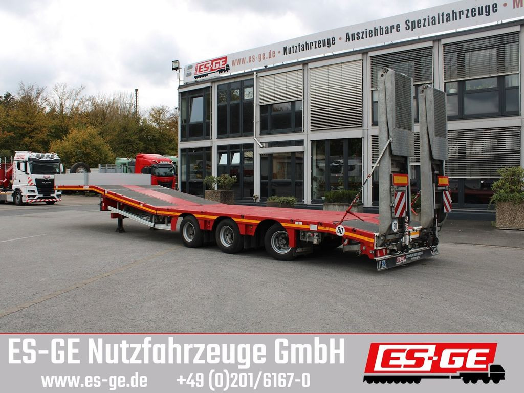 Faymonville MAX Trailer MAX100 Semi-Tieflader Hebebett - Semi-remorque surbaissé: photos 1 Faymonville MAX Trailer MAX100 Semi-Tieflader Hebebett - Semi-remorque surbaissé: photos 1
