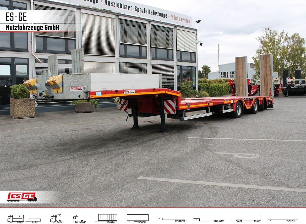 Faymonville MAX Trailer MAX100 Semi-Tieflader Radmulden - Semi-remorque surbaissé: photos 1 Faymonville MAX Trailer MAX100 Semi-Tieflader Radmulden - Semi-remorque surbaissé: photos 1