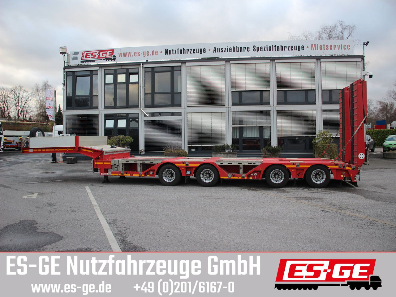 Faymonville Multimax Satteltieflader (2+2) - nachlaufgelenkt - Semi-remorque surbaissé: photos 3 Faymonville Multimax Satteltieflader (2+2) - nachlaufgelenkt - Semi-remorque surbaissé: photos 3
