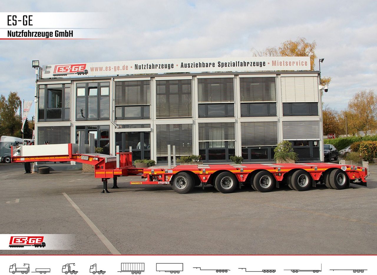 Faymonville Multimax Satteltieflader - hydr. gelenkt - Semi-remorque surbaissé: photos 5 Faymonville Multimax Satteltieflader - hydr. gelenkt - Semi-remorque surbaissé: photos 5