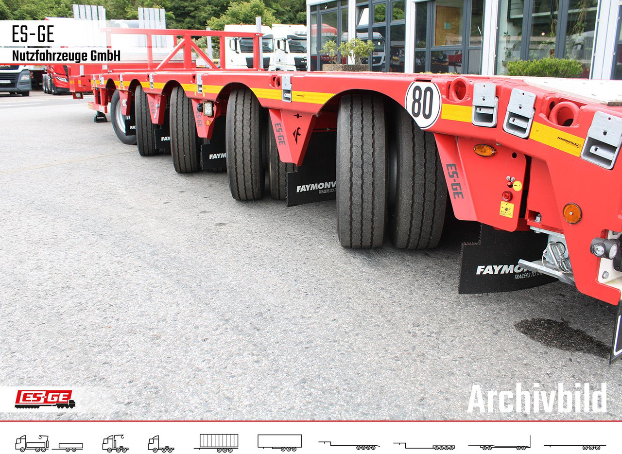 Semi-remorque surbaissé Faymonville Multimax Satteltieflader - hydr. gelenkt: photos 6 Semi-remorque surbaissé Faymonville Multimax Satteltieflader - hydr. gelenkt: photos 6