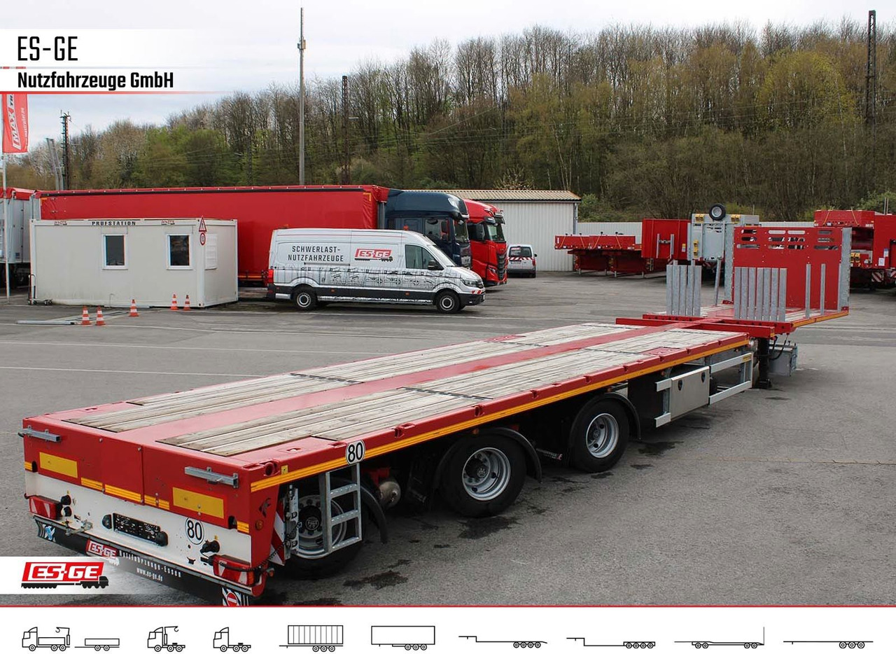 Faymonville Telemax Megatrailer - doppelt teleskopierbar - Semi-remorque plateau: photos 2 Faymonville Telemax Megatrailer - doppelt teleskopierbar - Semi-remorque plateau: photos 2