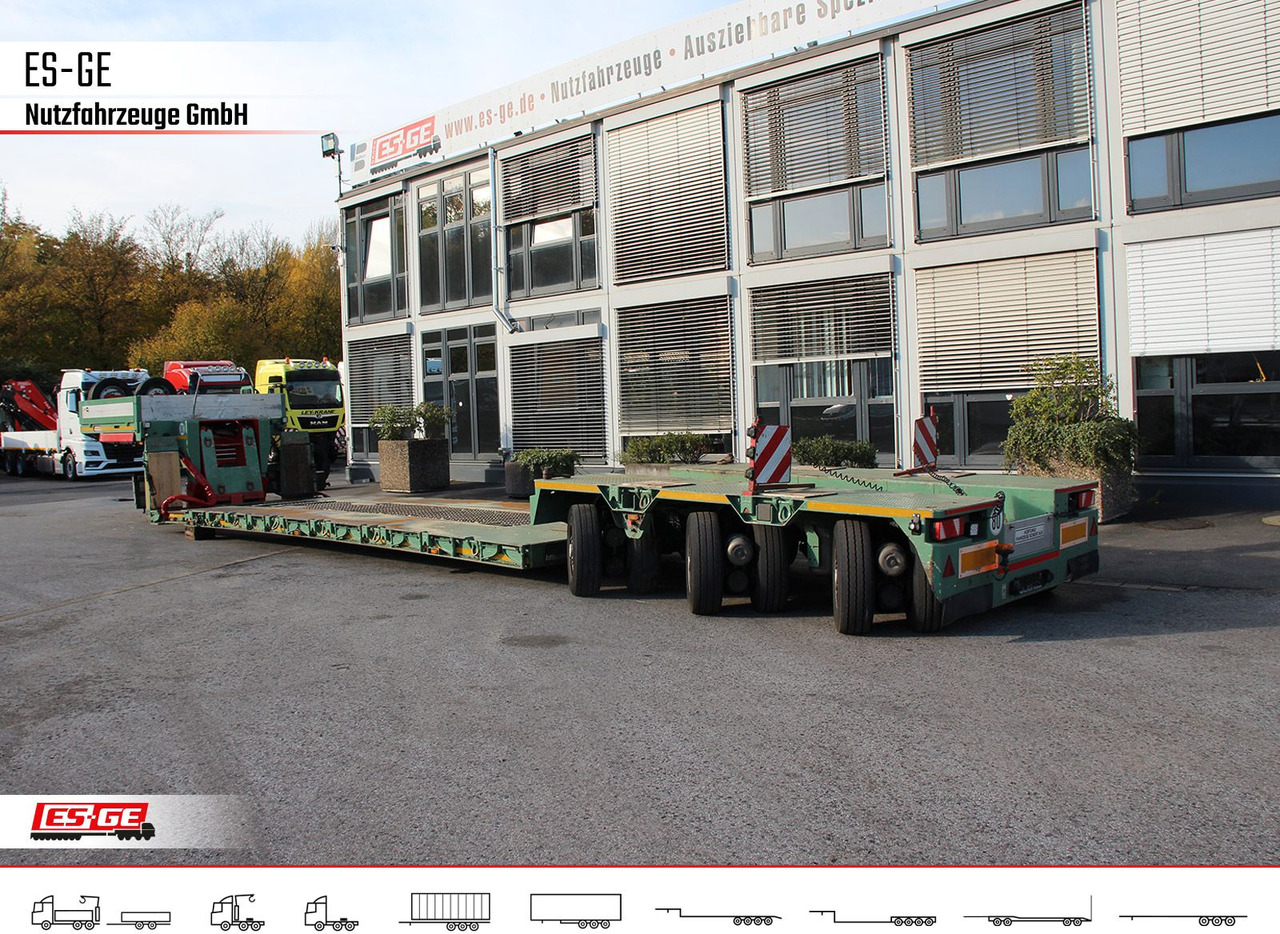 Goldhofer 3-Achs-Tiefbett 3x12 t - Semi-remorque surbaissé: photos 2 Goldhofer 3-Achs-Tiefbett 3x12 t - Semi-remorque surbaissé: photos 2