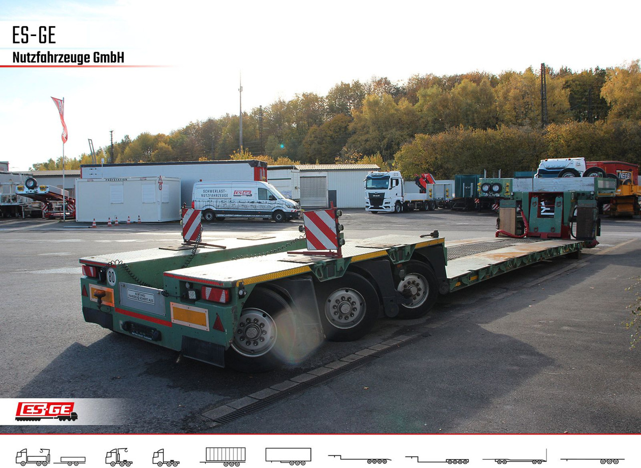 Goldhofer 3-Achs-Tiefbett 3x12 t - Semi-remorque surbaissé: photos 4 Goldhofer 3-Achs-Tiefbett 3x12 t - Semi-remorque surbaissé: photos 4