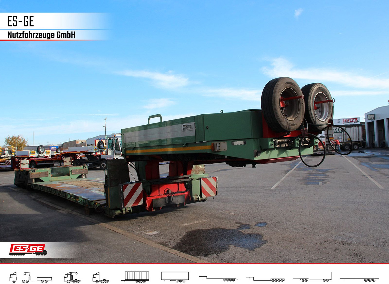 Goldhofer 3-Achs-Tiefbett 3x12 t - Semi-remorque surbaissé: photos 3 Goldhofer 3-Achs-Tiefbett 3x12 t - Semi-remorque surbaissé: photos 3