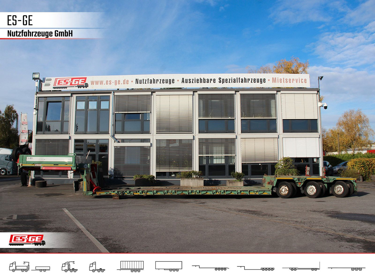 Goldhofer 3-Achs-Tiefbett 3x12 t - Semi-remorque surbaissé: photos 5 Goldhofer 3-Achs-Tiefbett 3x12 t - Semi-remorque surbaissé: photos 5