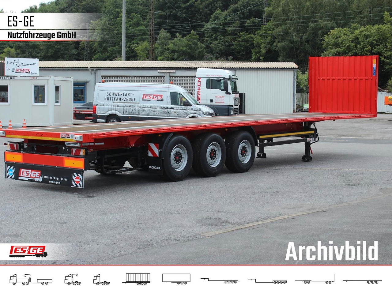 Kögel Multi Chassis. Rungen - Semi-remorque plateau: photos 3 Kögel Multi Chassis. Rungen - Semi-remorque plateau: photos 3