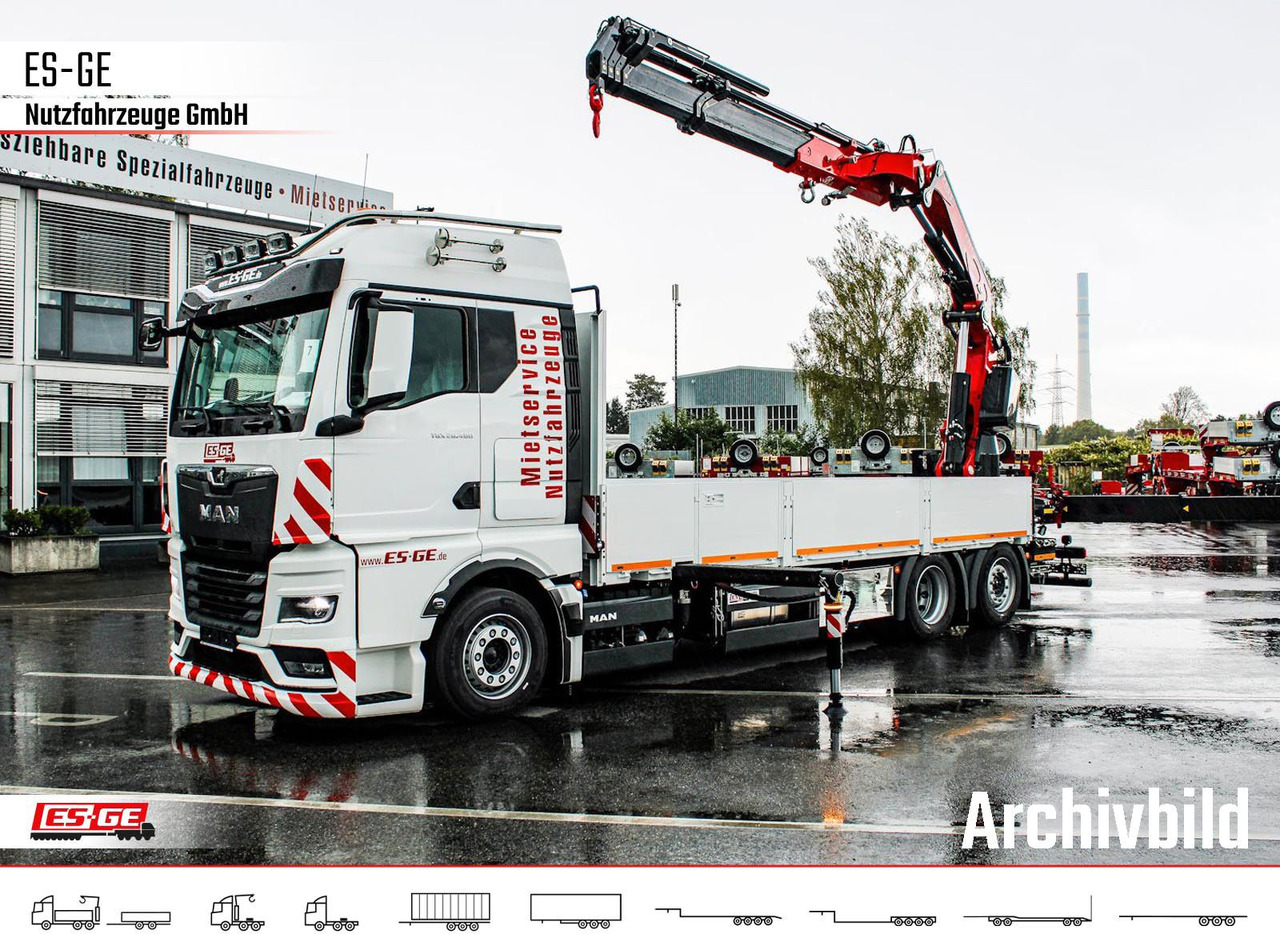 MAN TGX 26.480 6x2-4 LL CH mit Fassi F545RA.2.26 - Camion plateau, Camion grue: photos 1 MAN TGX 26.480 6x2-4 LL CH mit Fassi F545RA.2.26 - Camion plateau, Camion grue: photos 1