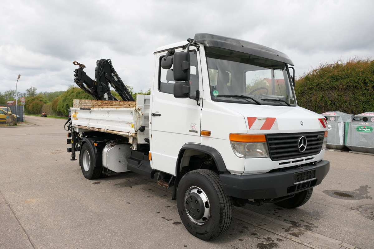 MERCEDES-BENZ Vario 816D mit Ladekran 3 Sitzer Standheizung HI - Utilitaire benne: photos 3 MERCEDES-BENZ Vario 816D mit Ladekran 3 Sitzer Standheizung HI - Utilitaire benne: photos 3