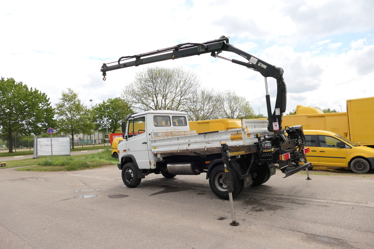 MERCEDES-BENZ Vario 816D mit Ladekran 3 Sitzer Standheizung HI - Utilitaire benne: photos 1 MERCEDES-BENZ Vario 816D mit Ladekran 3 Sitzer Standheizung HI - Utilitaire benne: photos 1
