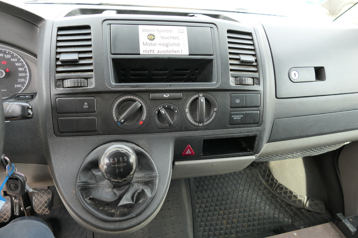 Fourgonnette VW T5 Transporter 2.0 TDI PARKTRONIK EURO-5 2xSCHIE: photos 12