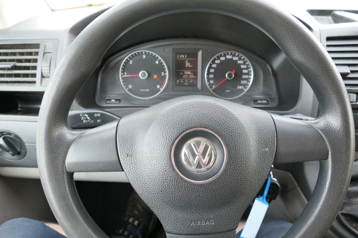 Fourgonnette VW T5 Transporter 2.0 TDI PARKTRONIK EURO-5 2xSCHIE: photos 13
