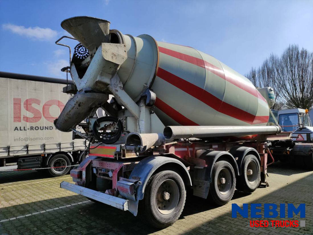 MOL M12/27TRI/39/2 - Steering axle - Semi-remorque malaxeur: photos 2 MOL M12/27TRI/39/2 - Steering axle - Semi-remorque malaxeur: photos 2