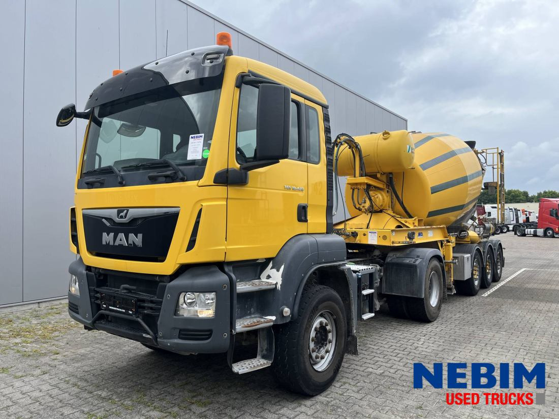 MAN TGS 41 TGS410 + Mixer - HUB Reduction - Tracteur routier: photos 1 MAN TGS 41 TGS410 + Mixer - HUB Reduction - Tracteur routier: photos 1