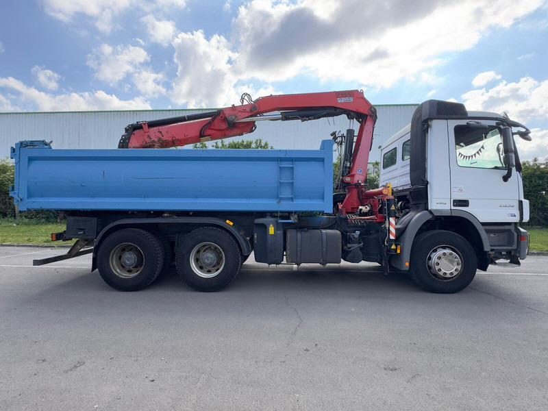 Mercedes-Benz ACTROS 2632 - Camion benne, Camion grue: photos 4 Mercedes-Benz ACTROS 2632 - Camion benne, Camion grue: photos 4