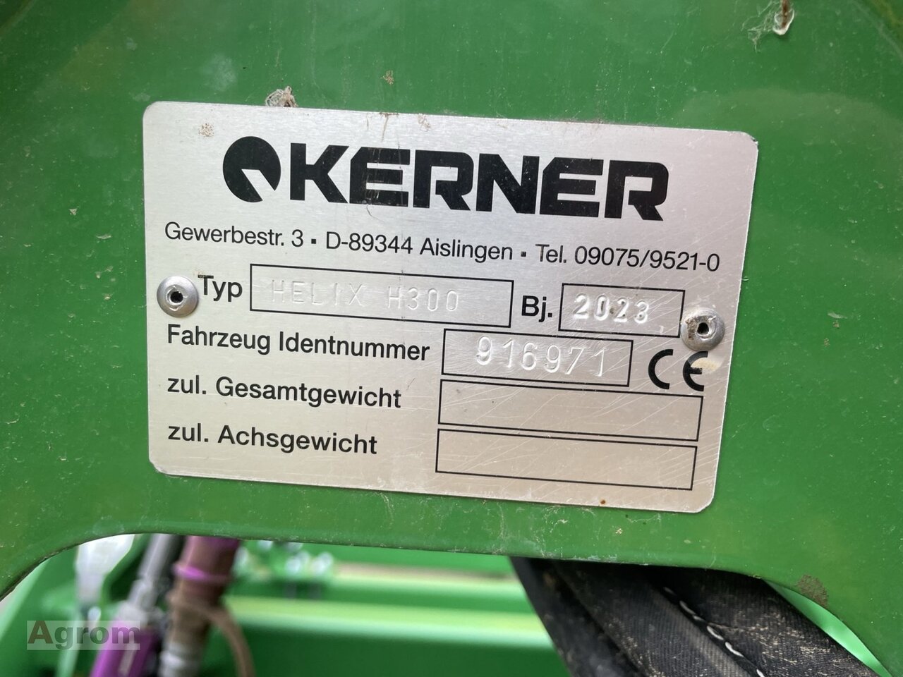 Kerner Helix H300 - Cover crop: photos 5 Kerner Helix H300 - Cover crop: photos 5