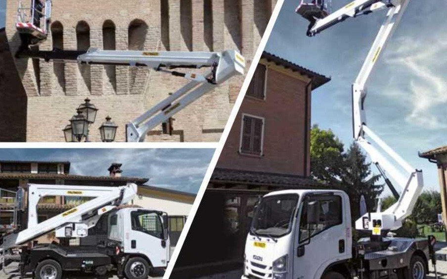 Palfinger P240 AXE (ISUZU M1) - Camion avec nacelle: photos 4 Palfinger P240 AXE (ISUZU M1) - Camion avec nacelle: photos 4