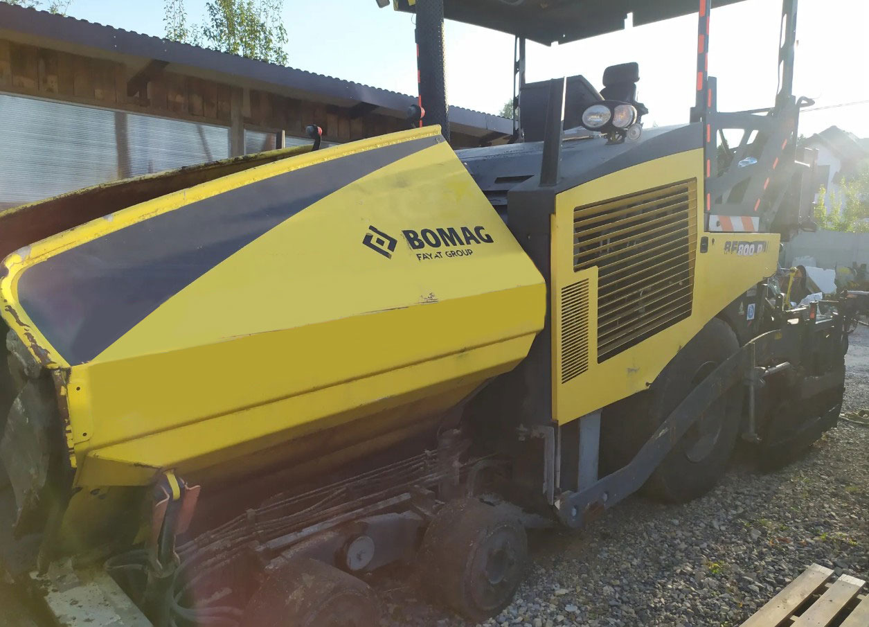 Bomag BF 800 P - Finisseur: photos 1 Bomag BF 800 P - Finisseur: photos 1