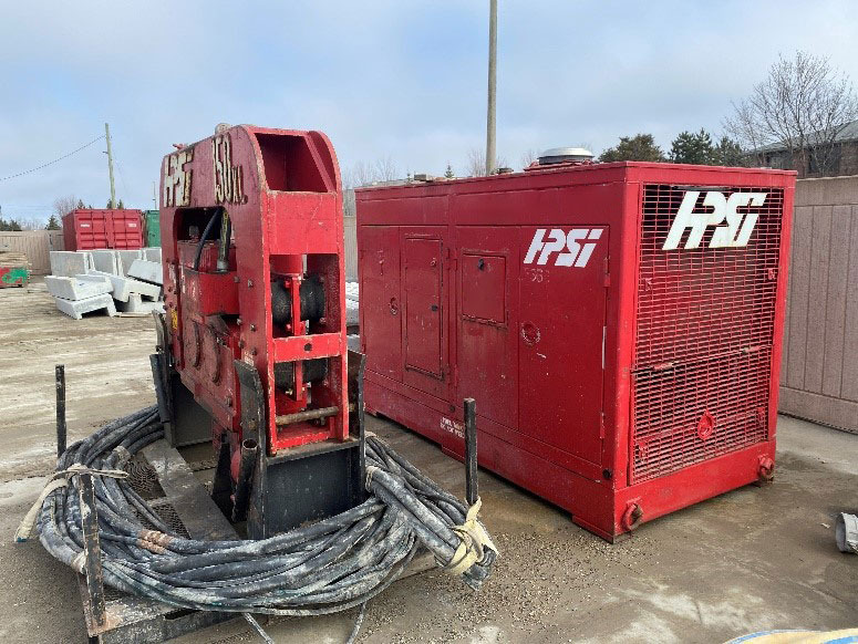 HPSI 150 XL - Mât de battage: photos 2 HPSI 150 XL - Mât de battage: photos 2