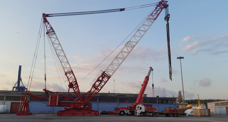 Liebherr LR 1750 - Grue sur chenilles: photos 4 Liebherr LR 1750 - Grue sur chenilles: photos 4
