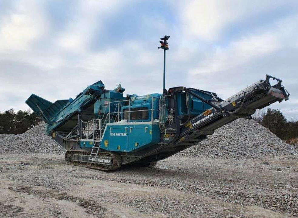 POWERSCREEN 1150 Maxtrak - Concasseur à cône: photos 1 POWERSCREEN 1150 Maxtrak - Concasseur à cône: photos 1