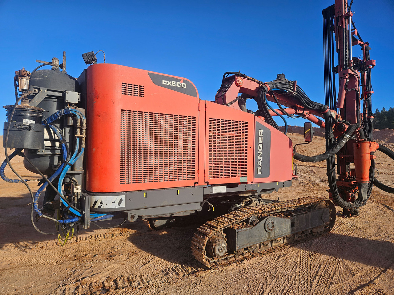 Sandvik DX800 - Foreuse: photos 4 Sandvik DX800 - Foreuse: photos 4