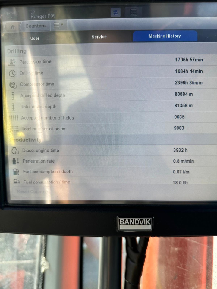 Foreuse Sandvik DX900i: photos 7