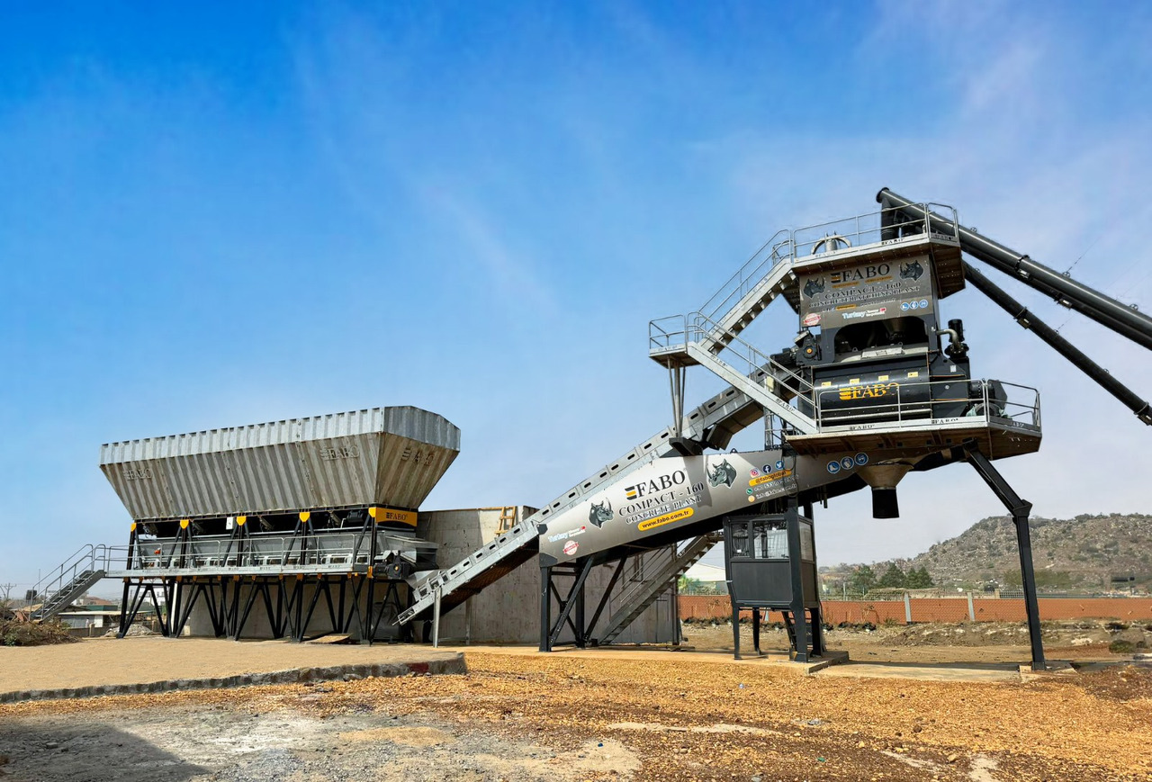 FABO COMPACT-160 CONCRETE PLANT | CONVEYOR TYPE - Centrale à béton: photos 5 FABO COMPACT-160 CONCRETE PLANT | CONVEYOR TYPE - Centrale à béton: photos 5