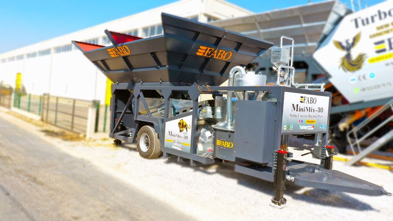 FABO Mobile Concrete Batching Plants - Centrale à béton: photos 1 FABO Mobile Concrete Batching Plants - Centrale à béton: photos 1