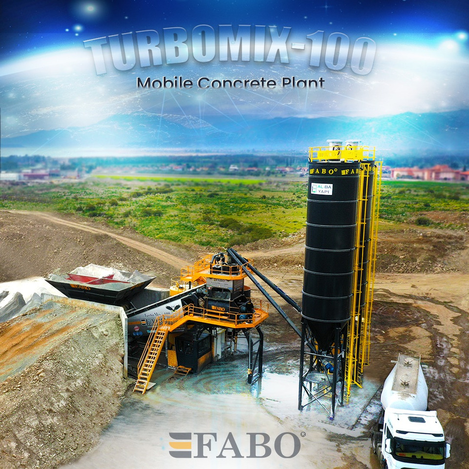 FABO Mobile Concrete Batching Plants - Centrale à béton: photos 1 FABO Mobile Concrete Batching Plants - Centrale à béton: photos 1