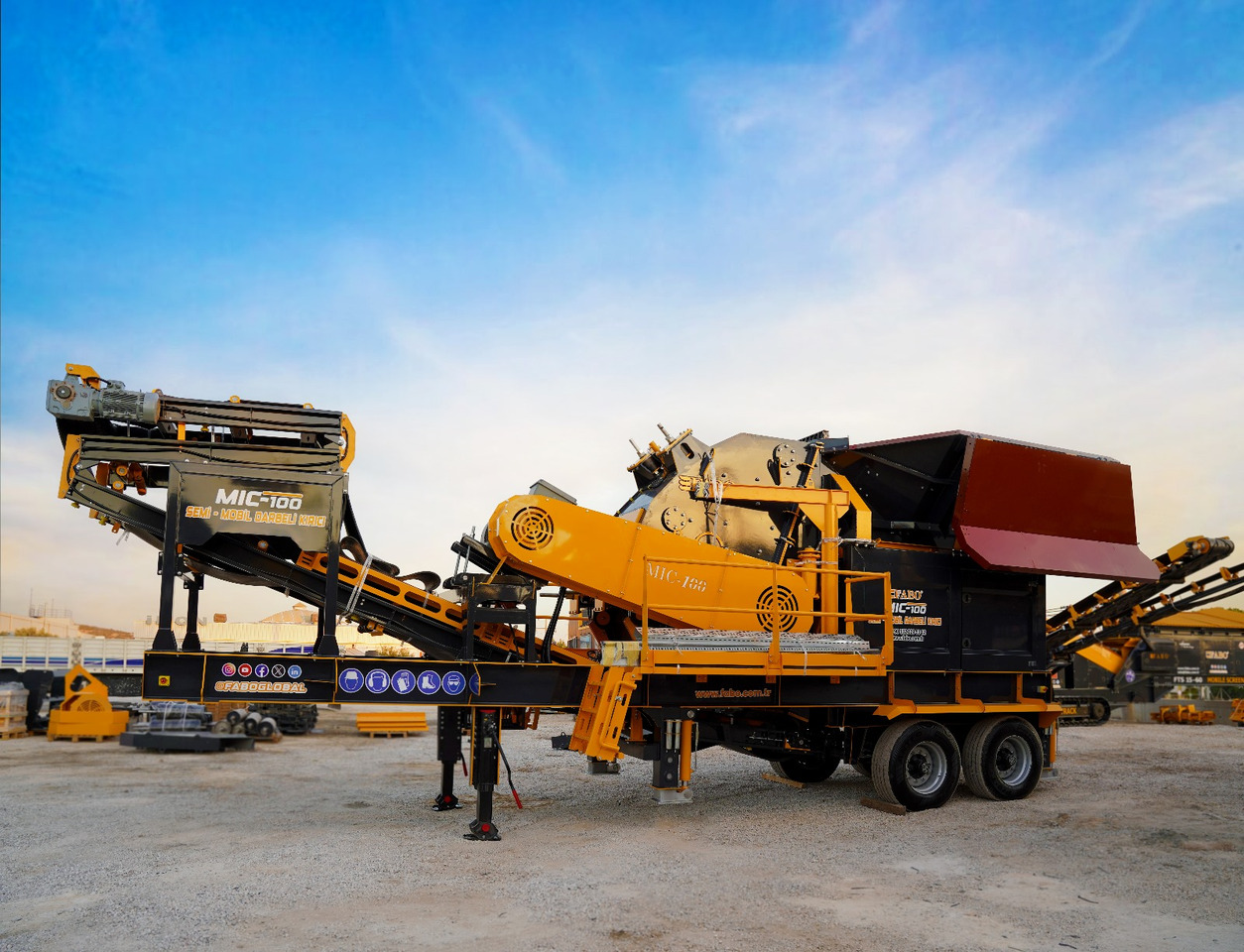 FABO Mobile crusher - Concasseur mobile: photos 2 FABO Mobile crusher - Concasseur mobile: photos 2