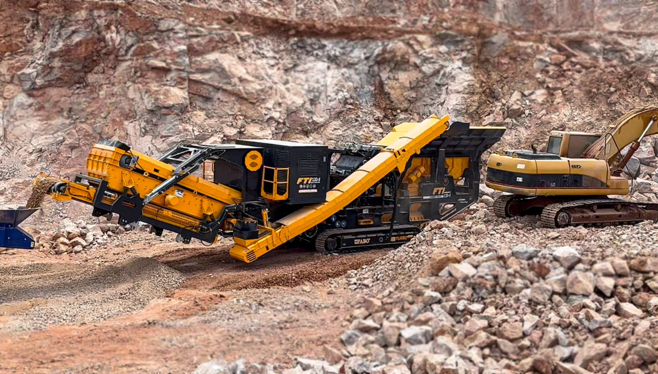 FABO Mobile crusher - Concasseur mobile: photos 2 FABO Mobile crusher - Concasseur mobile: photos 2