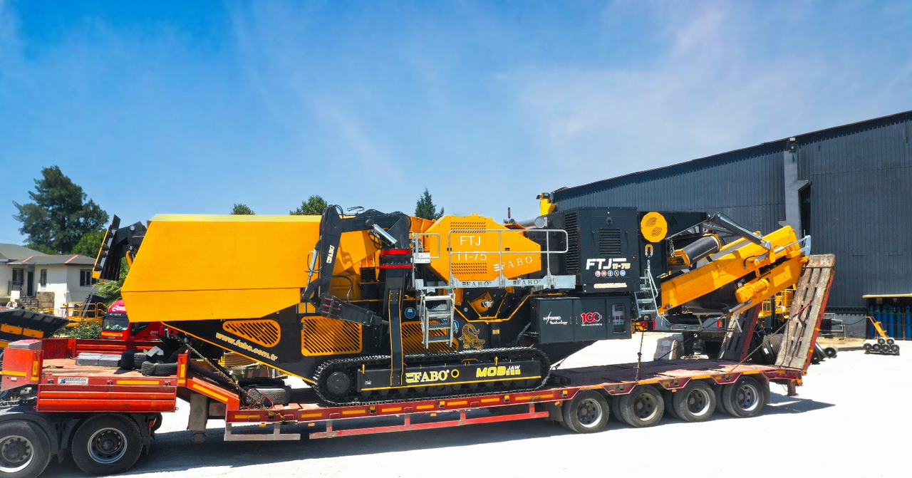 FABO Mobile crusher - Concasseur mobile: photos 1 FABO Mobile crusher - Concasseur mobile: photos 1