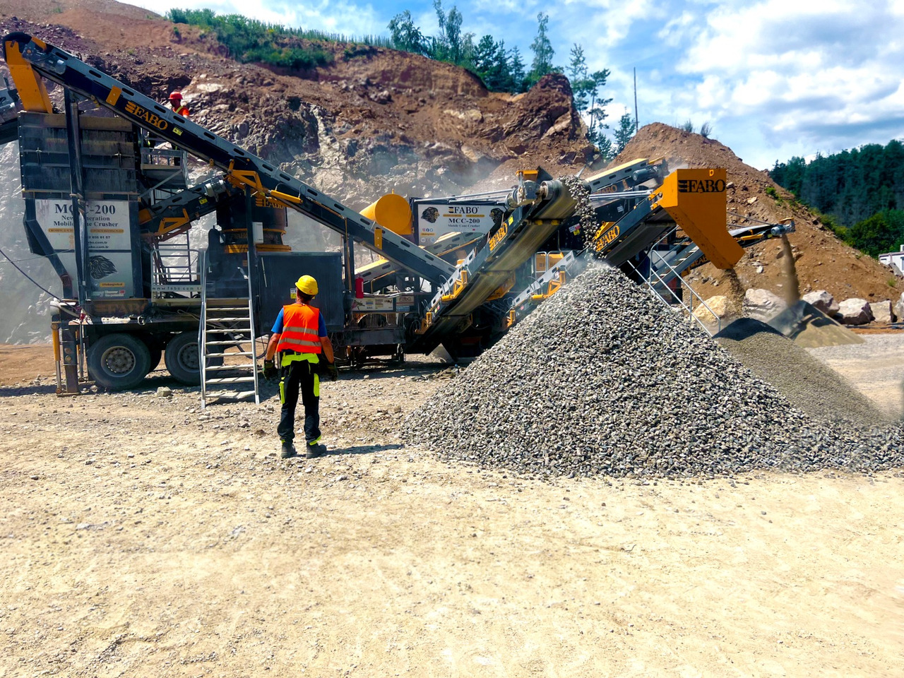 FABO Mobile crusher - Concasseur mobile: photos 5 FABO Mobile crusher - Concasseur mobile: photos 5