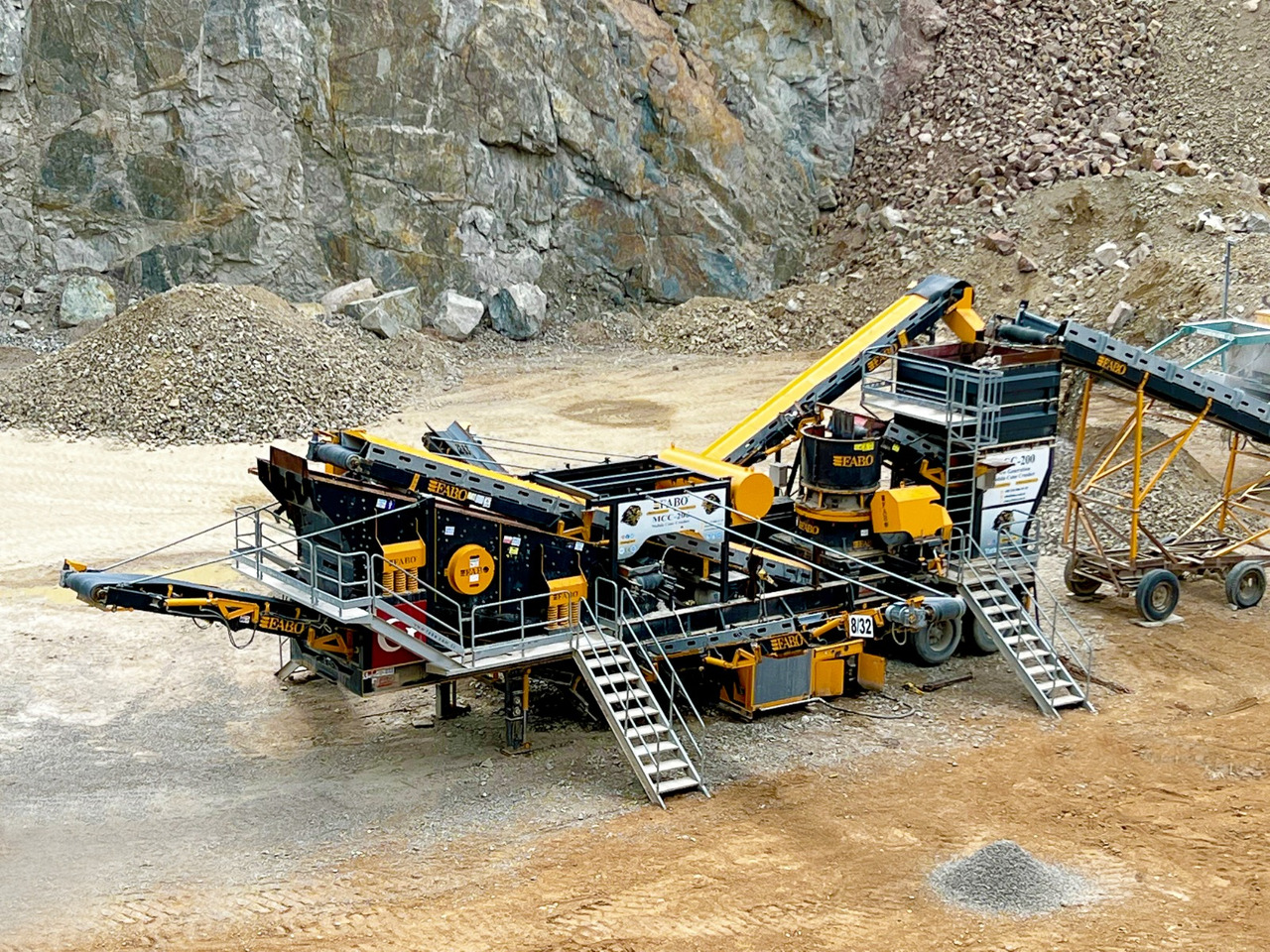 FABO Mobile crusher - Concasseur mobile: photos 4 FABO Mobile crusher - Concasseur mobile: photos 4