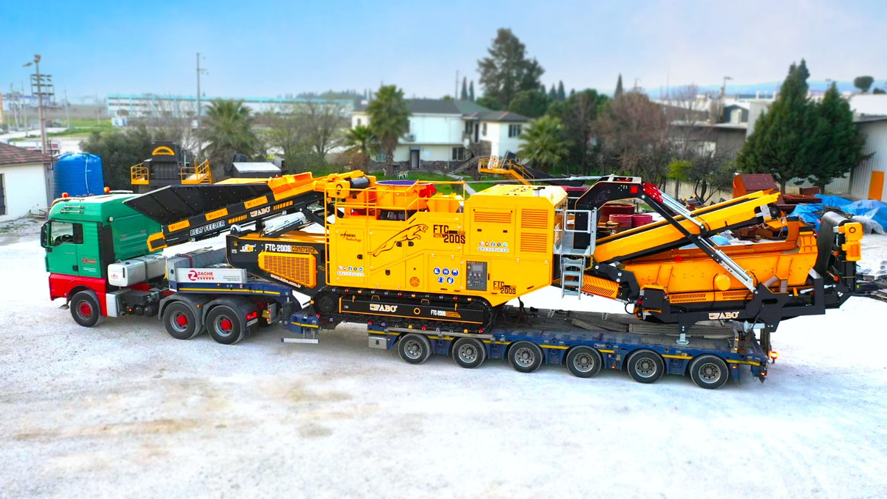 FABO Mobile crusher - Concasseur mobile: photos 2 FABO Mobile crusher - Concasseur mobile: photos 2