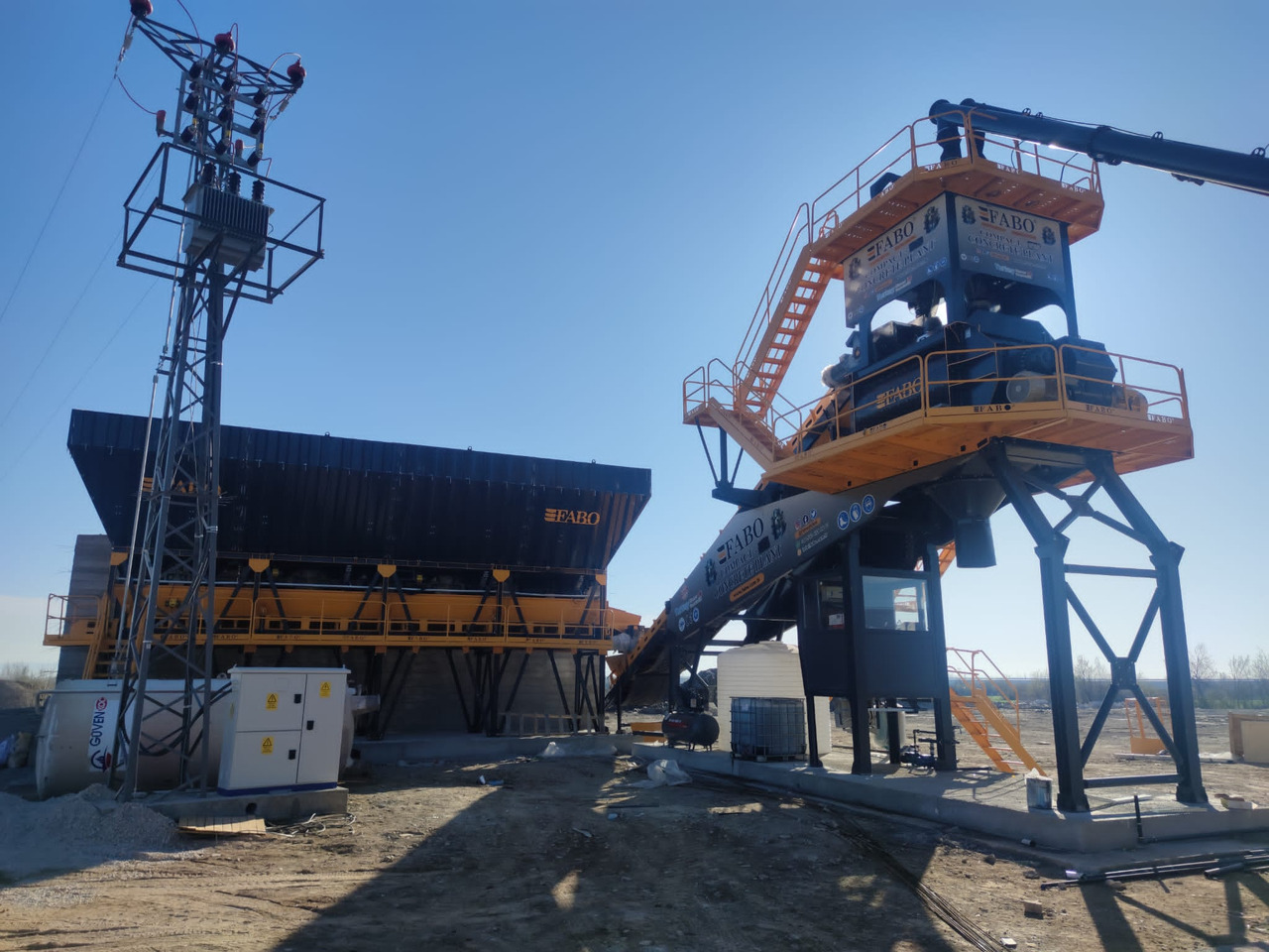 Centrale à béton neuf FABO compact concrete plant: photos 12