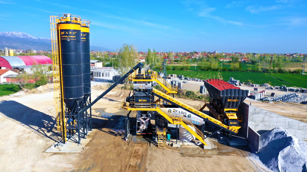 Centrale à béton neuf FABO compact concrete plant: photos 5