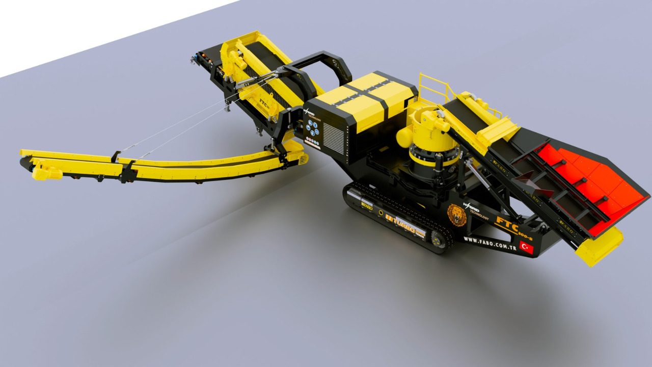 FABO crawler crusher - Concasseur: photos 4 FABO crawler crusher - Concasseur: photos 4