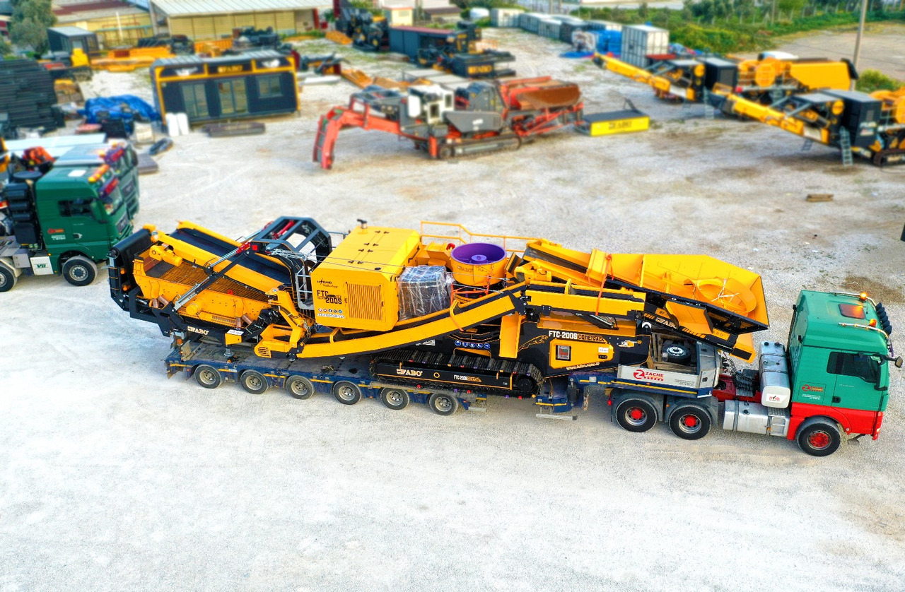 FABO crawler crusher - Concasseur: photos 3 FABO crawler crusher - Concasseur: photos 3