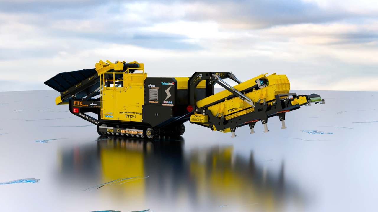 FABO crawler crusher - Concasseur: photos 1 FABO crawler crusher - Concasseur: photos 1