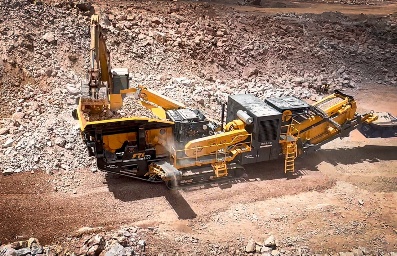 FABO crawler crusher - Concasseur: photos 3 FABO crawler crusher - Concasseur: photos 3