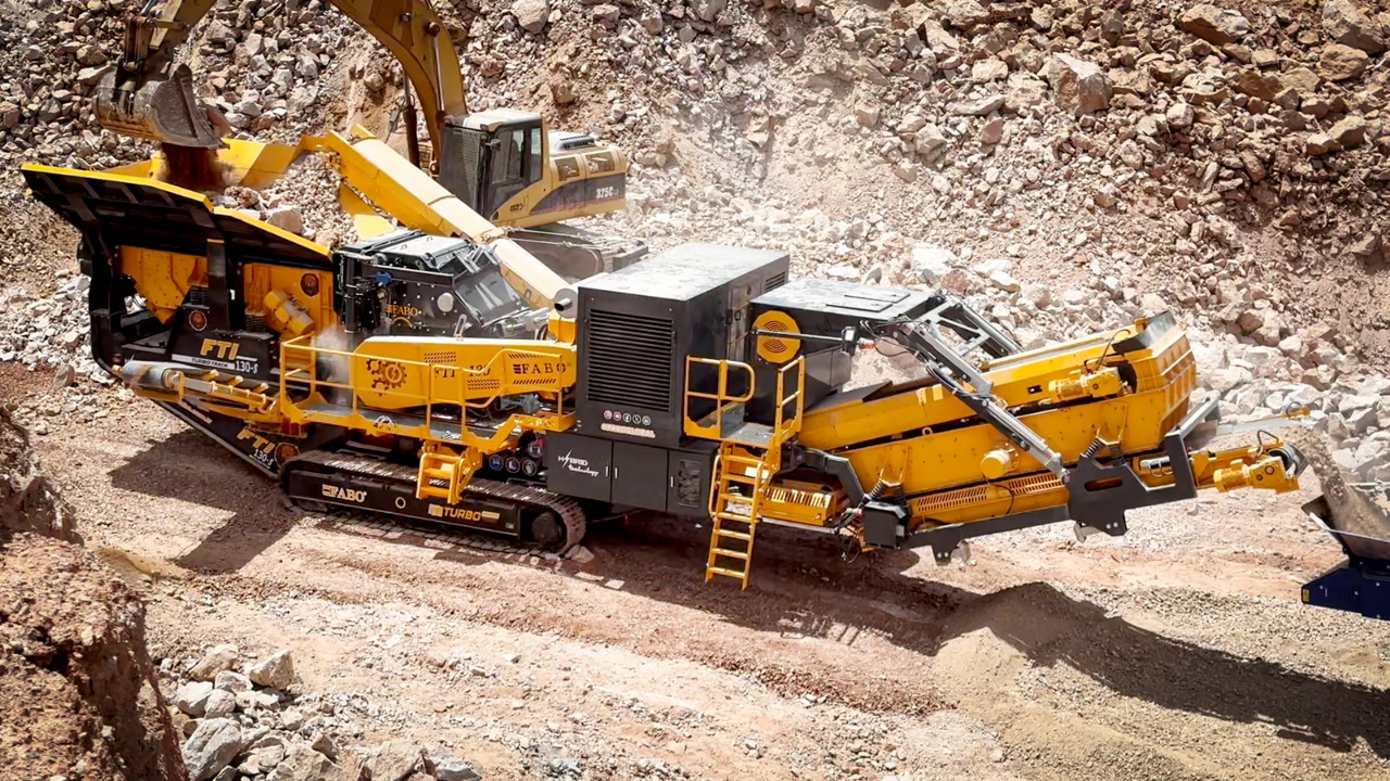 FABO mining machinery - crushing plant - Machine d'exploitation minière: photos 1 FABO mining machinery - crushing plant - Machine d'exploitation minière: photos 1