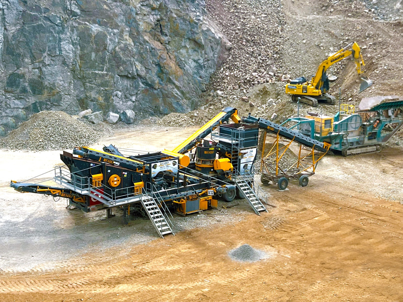 FABO mining machinery - crushing plant - Machine d'exploitation minière: photos 3 FABO mining machinery - crushing plant - Machine d'exploitation minière: photos 3