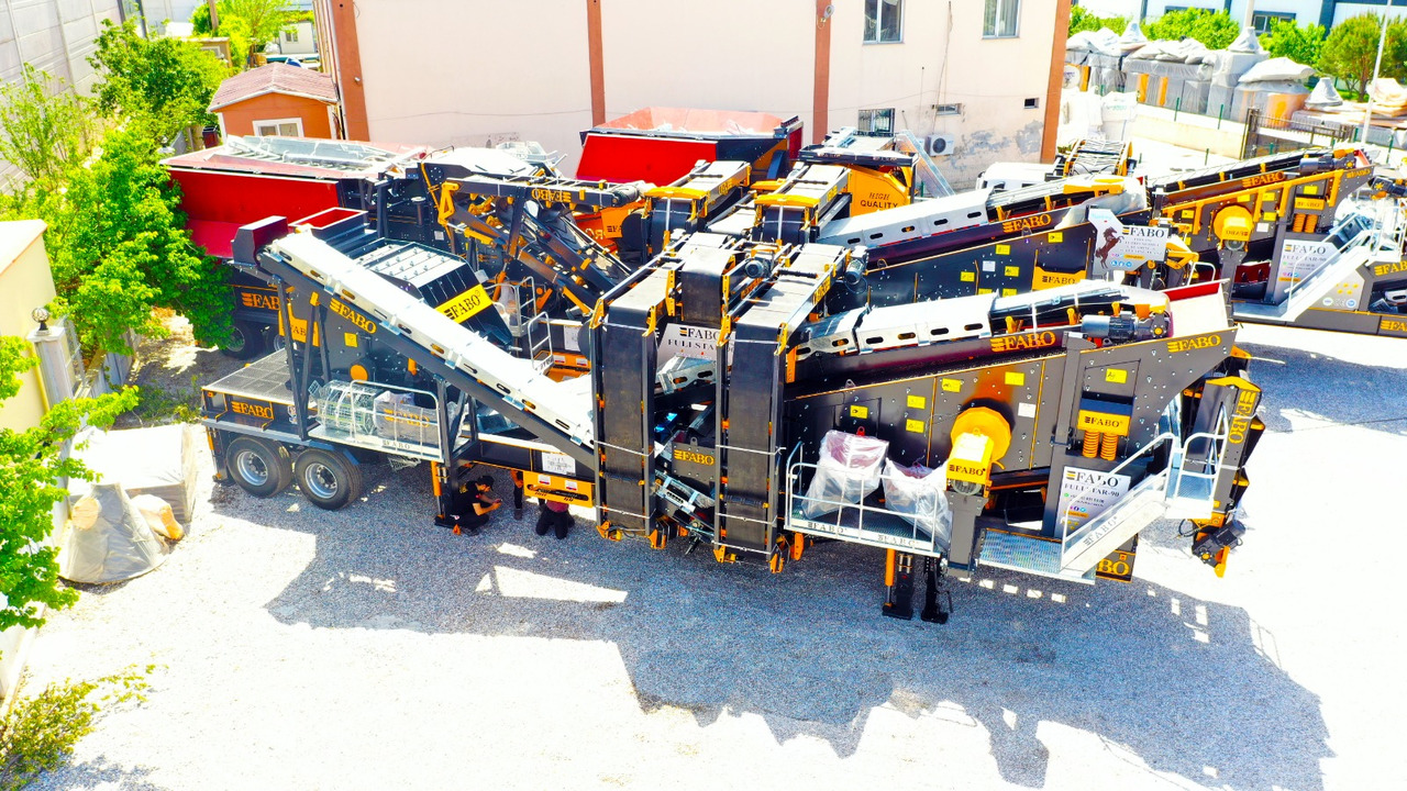 FABO mining machinery - crushing plant - Tunnelier: photos 1 FABO mining machinery - crushing plant - Tunnelier: photos 1